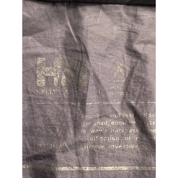 Helly Hansen Down Jacket Coat Gary Mens Large Zipper Close XL - Picture 10 of 12